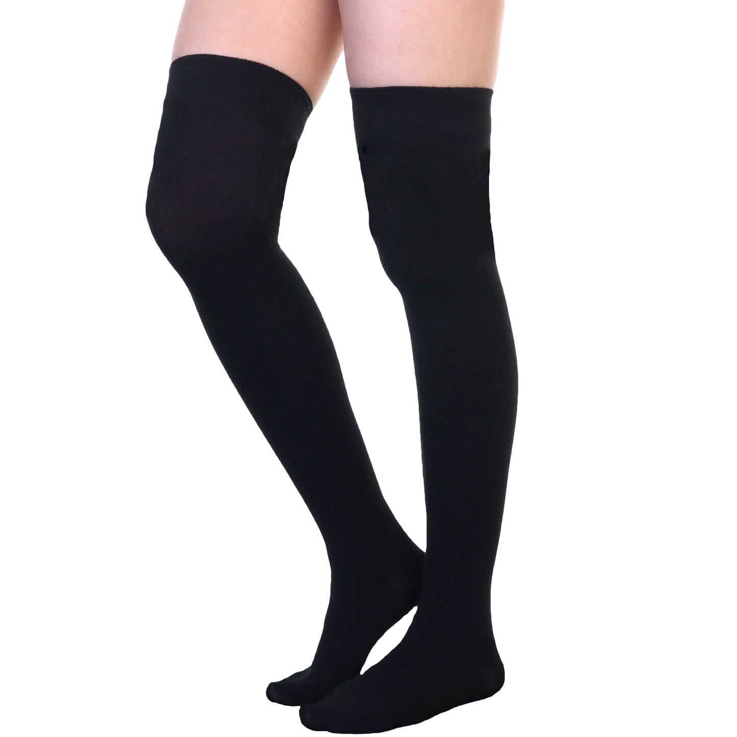 Angelina Over the Knee Thigh-High Socks (6-Pack), #6755