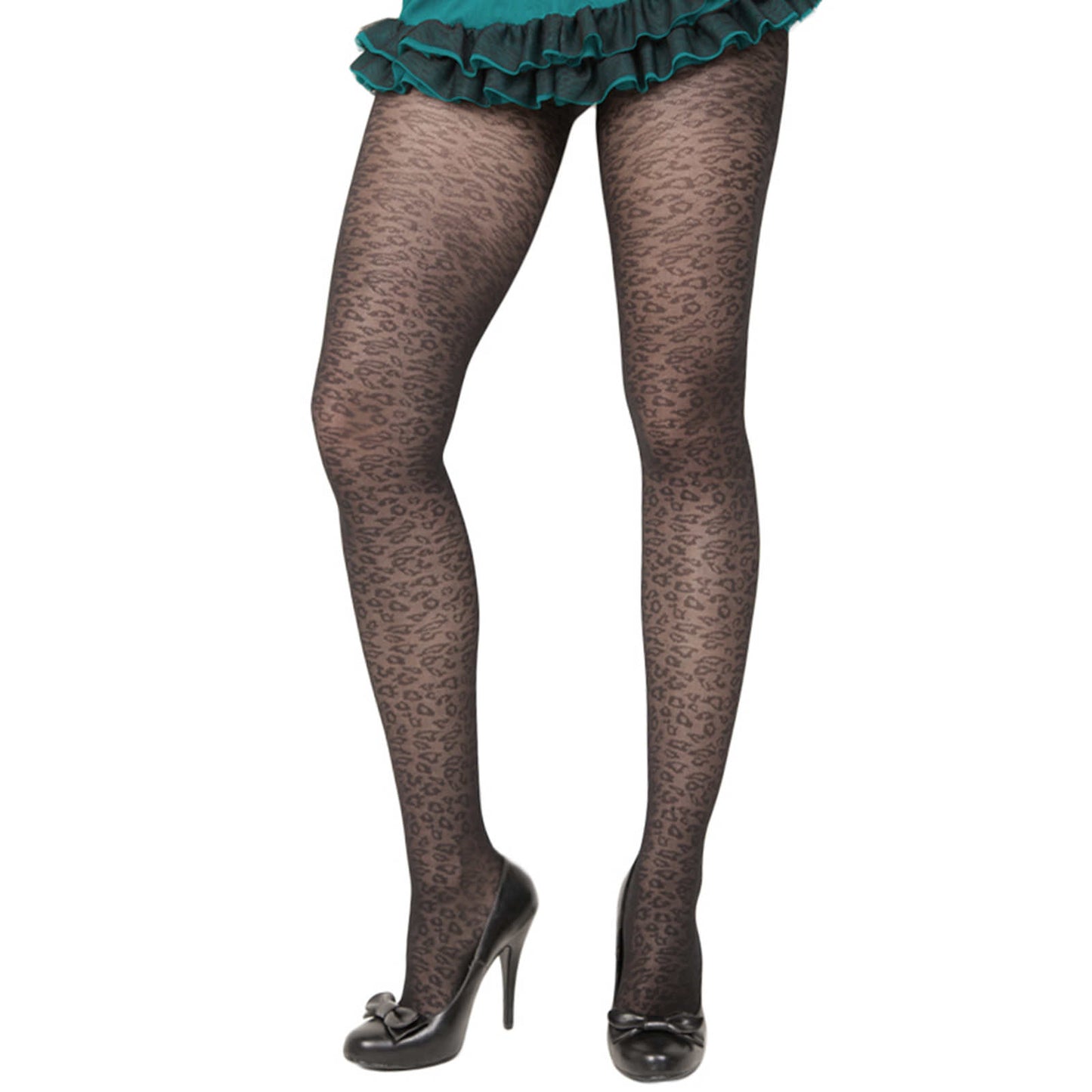Angelina Sheer Faux Thigh-High Pantyhose (6-Pack), #9415