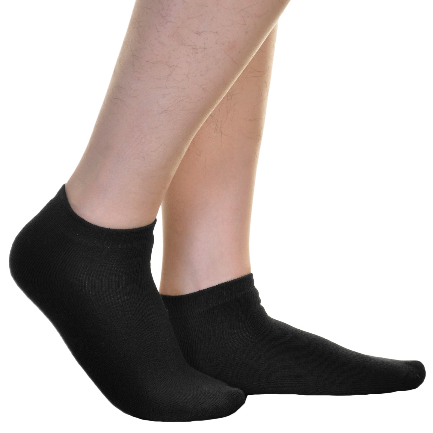 Angelina Unisex French Terry Quarter Socks (6-Pairs), #2558