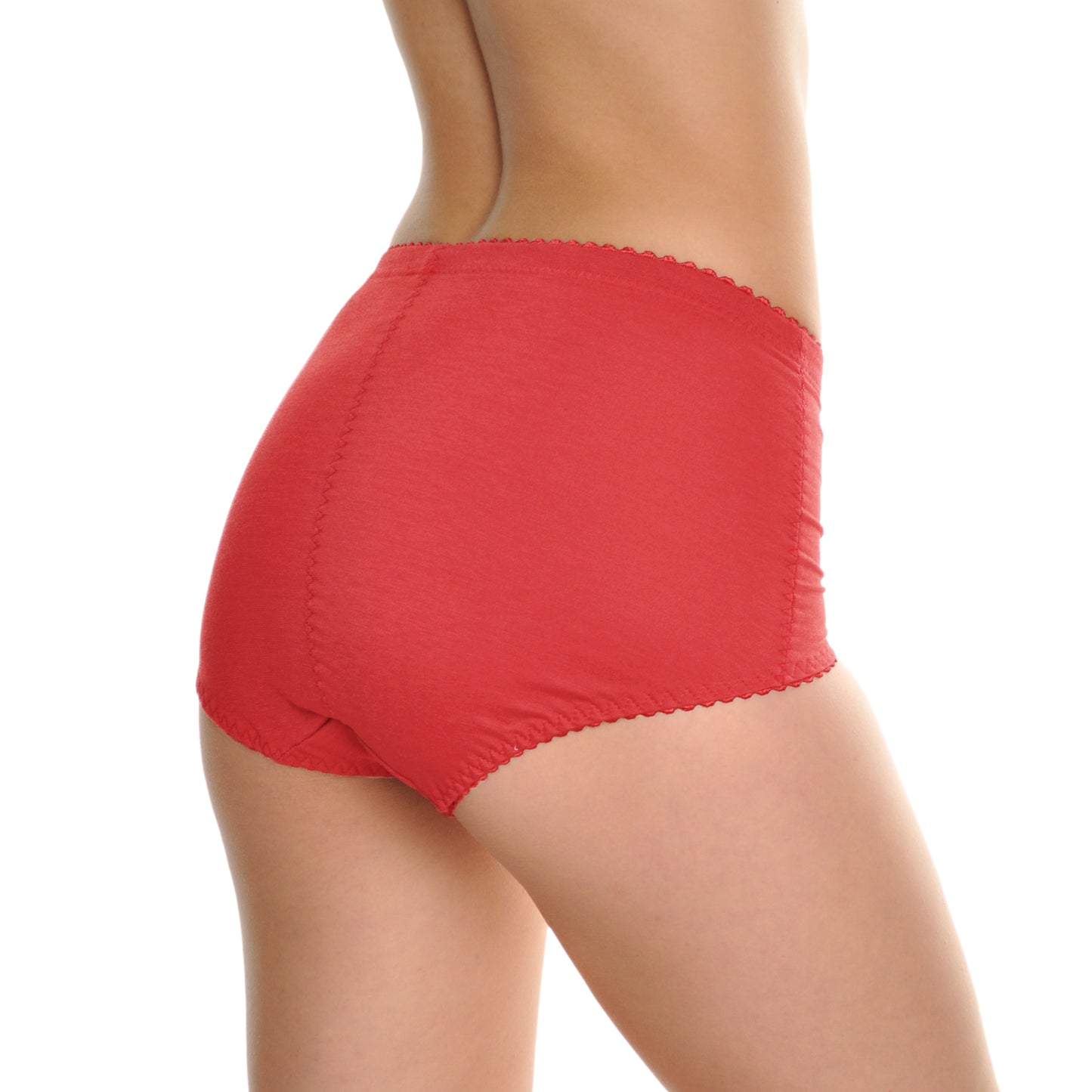 Angelina Cotton High Waist Girdle with Zippered Pocket (12-Pack), #G940
