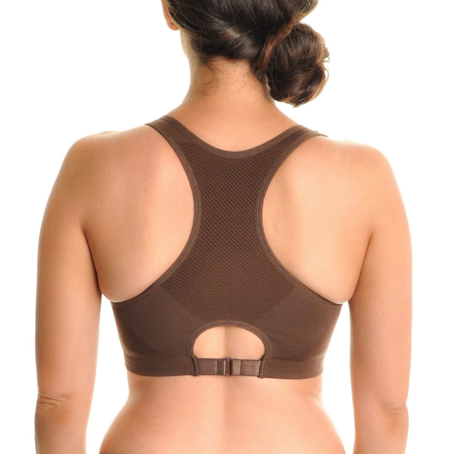 Angelina Seamless Double Layer Racerback Sports Bras (12-Pack), #SE2001