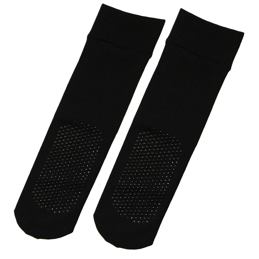 Angelina Womens Non-Skid Knee-High Socks with Brushed Fleece Interior (12-Pairs), #2542