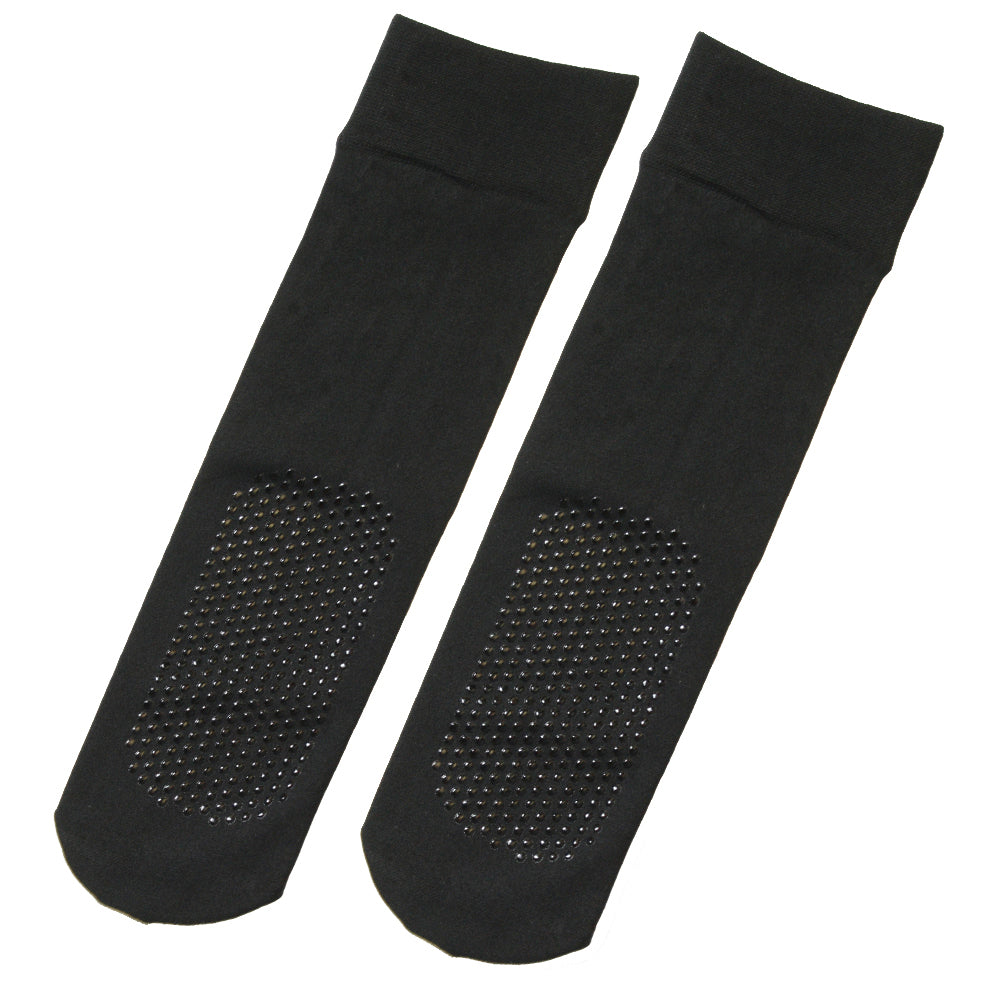 Angelina Womens Non-Skid Knee-High Socks with Brushed Fleece Interior (12-Pairs), #2542