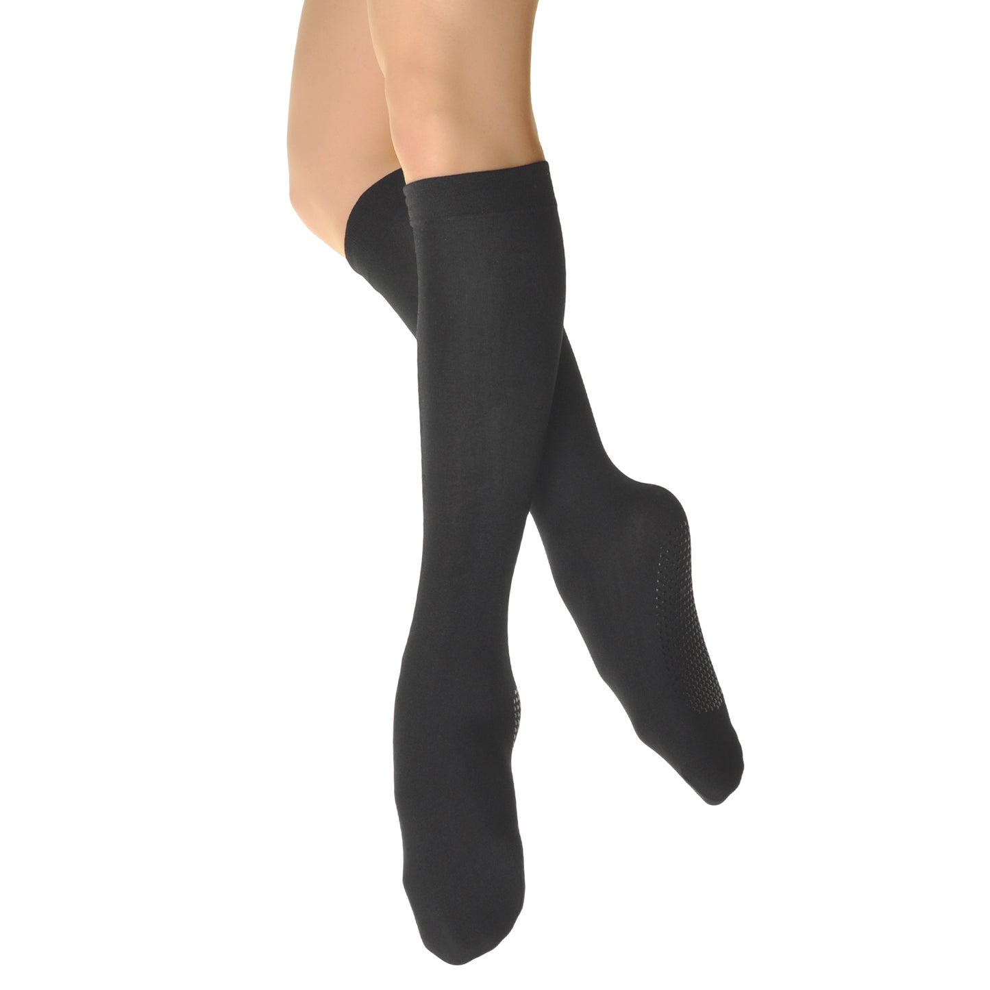 Angelina Womens Non-Skid Knee-High Socks with Brushed Fleece Interior (12-Pairs), #2542