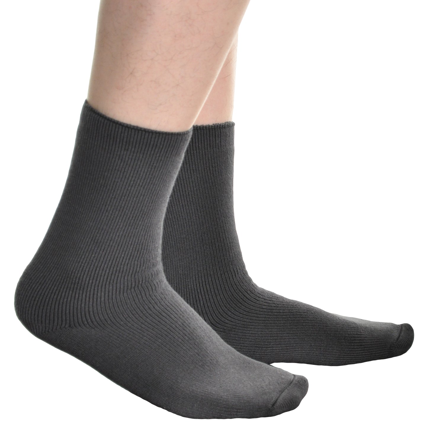 Swan Bamboo Fiber French Terry Socks (6-Pairs), #2545