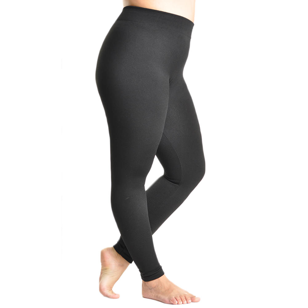 Angelina Seamless Footless Leggings with Winter Warmth Plus Lining (6 or 12 Pack), #022