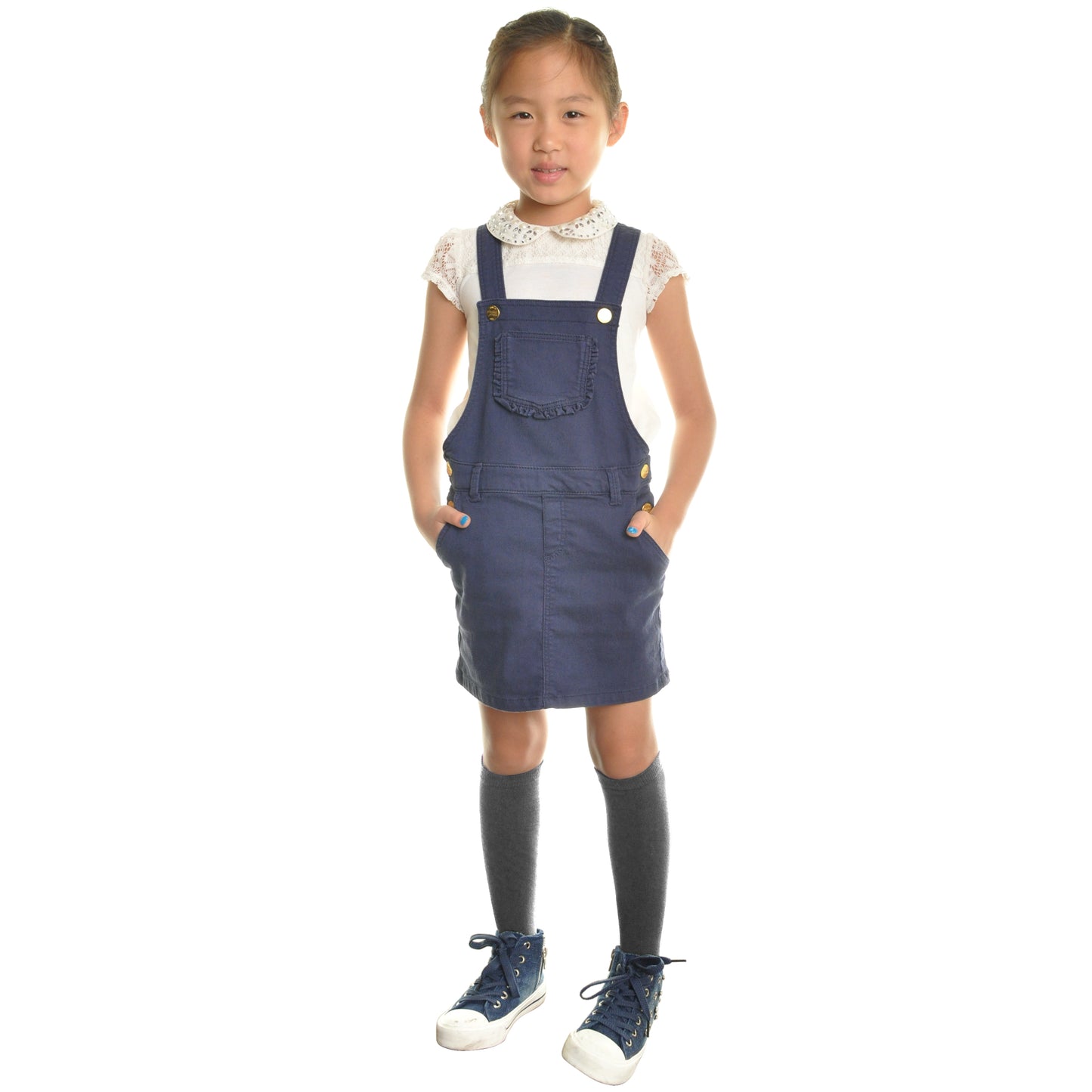 Angelina Classic Uniform Knee-High School Socks (12-Pairs), #3102