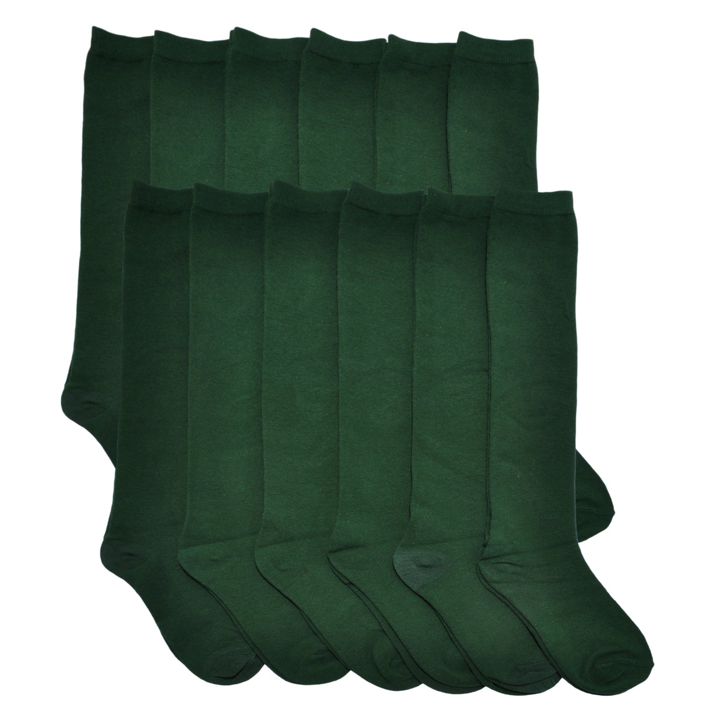 Angelina Classic Uniform Knee-High School Socks (12-Pairs), #3102