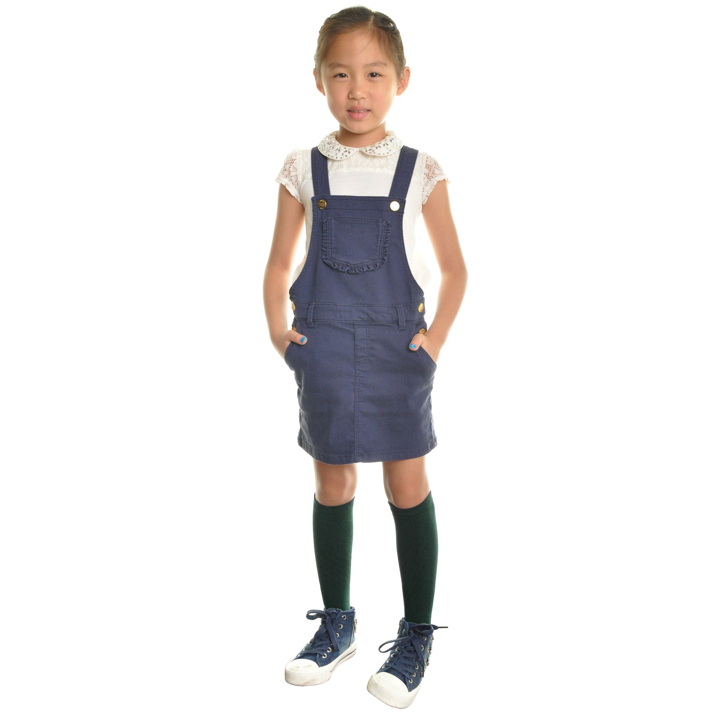 Angelina Classic Uniform Knee-High School Socks (12-Pairs), #3102