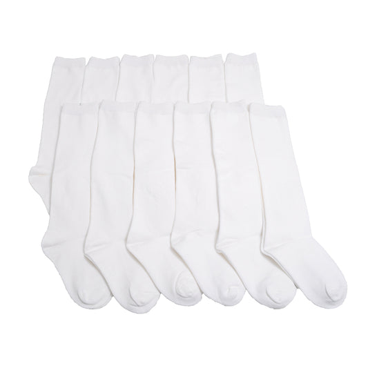 Angelina Classic Uniform Knee-High School Socks (12-Pairs), #3102