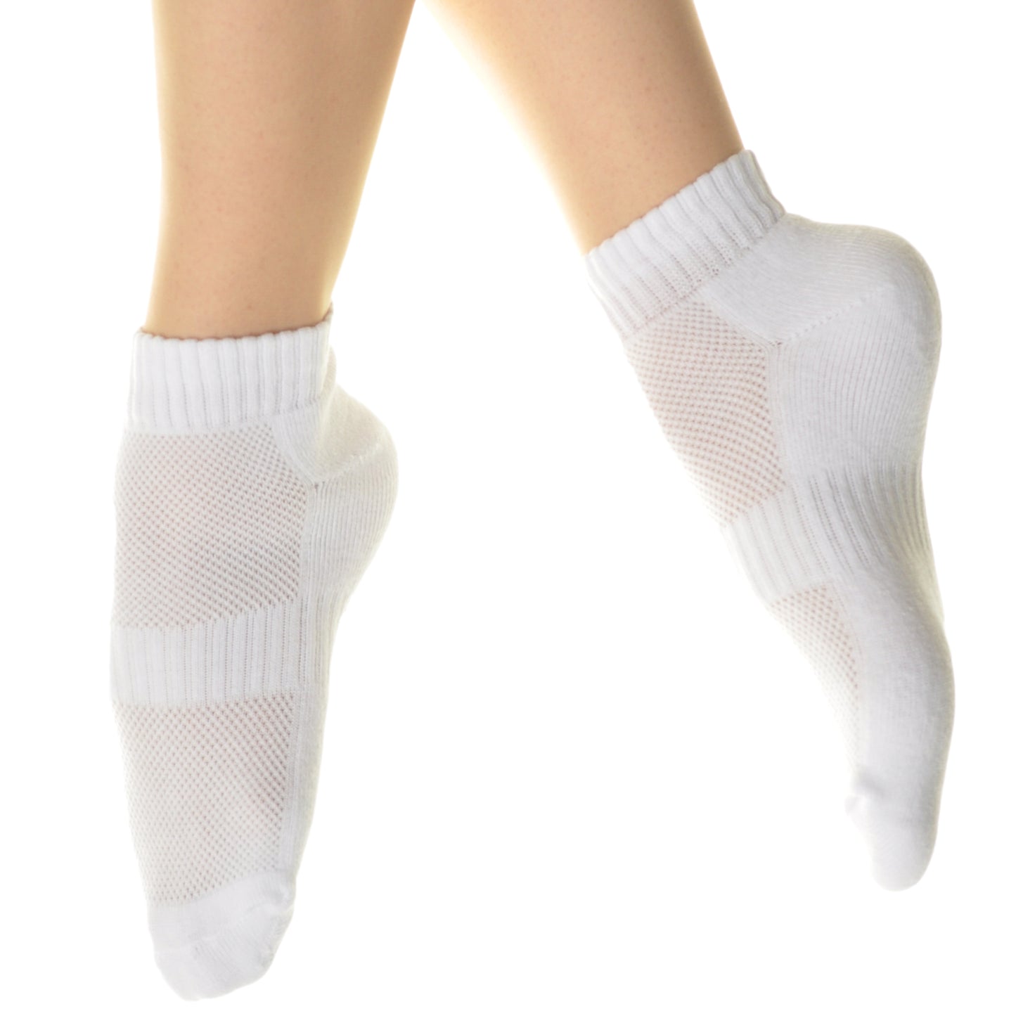 Angelina Unisex Ankle Socks with Arch Support and Cushioned Soles (12-Pairs), #XASOCK