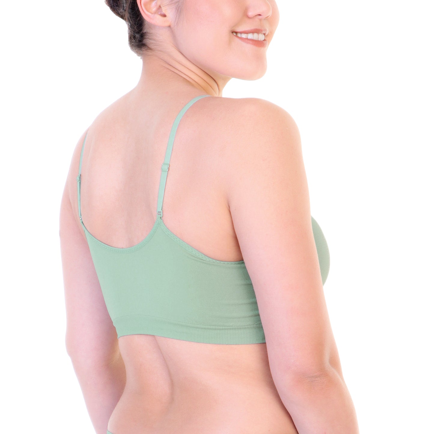 Angelina Seamless Bralette with Convertible Straps (6-Pack), #SE808