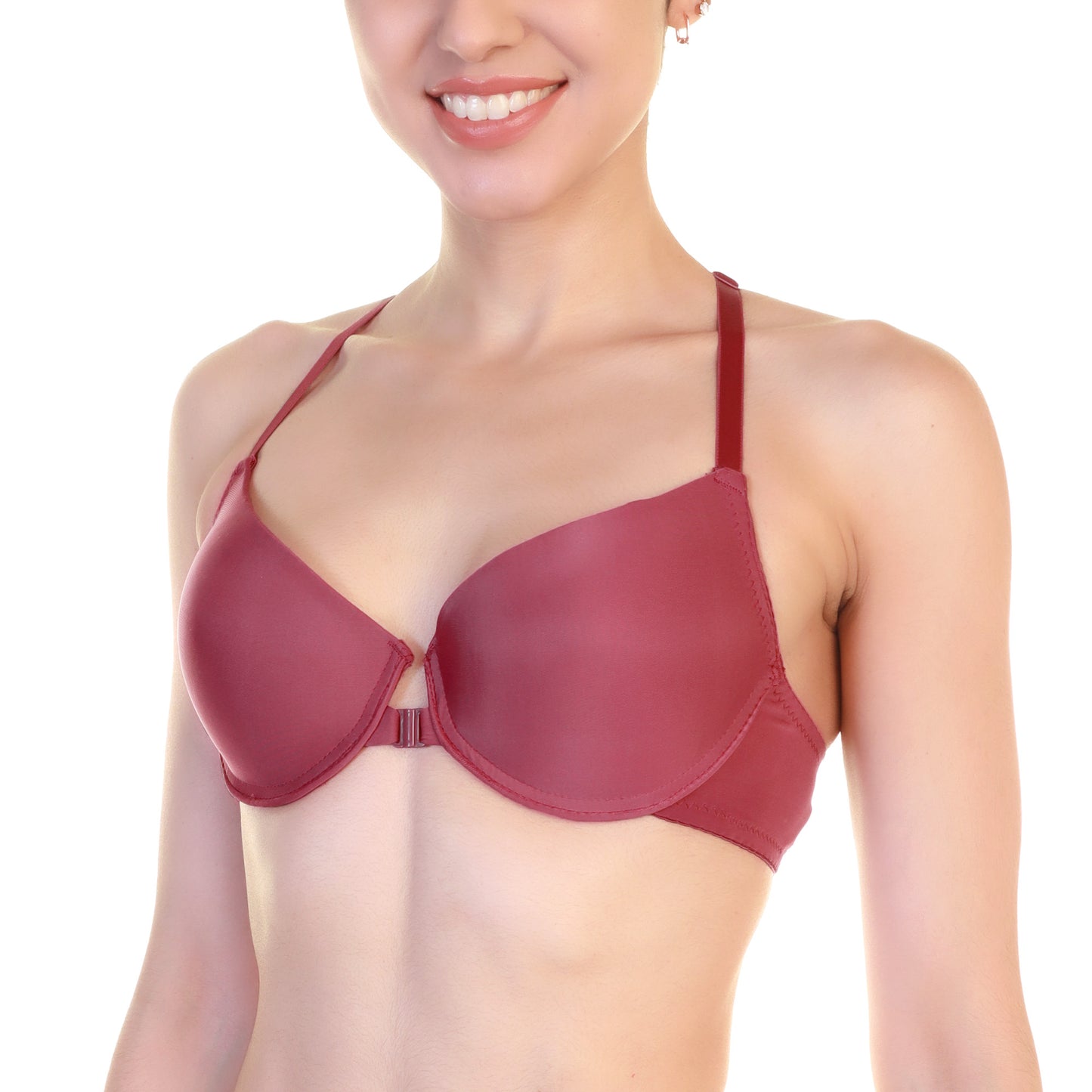 Angelina Wired, Racerback Bra with Adjustable Straps (6-Pack), #B383