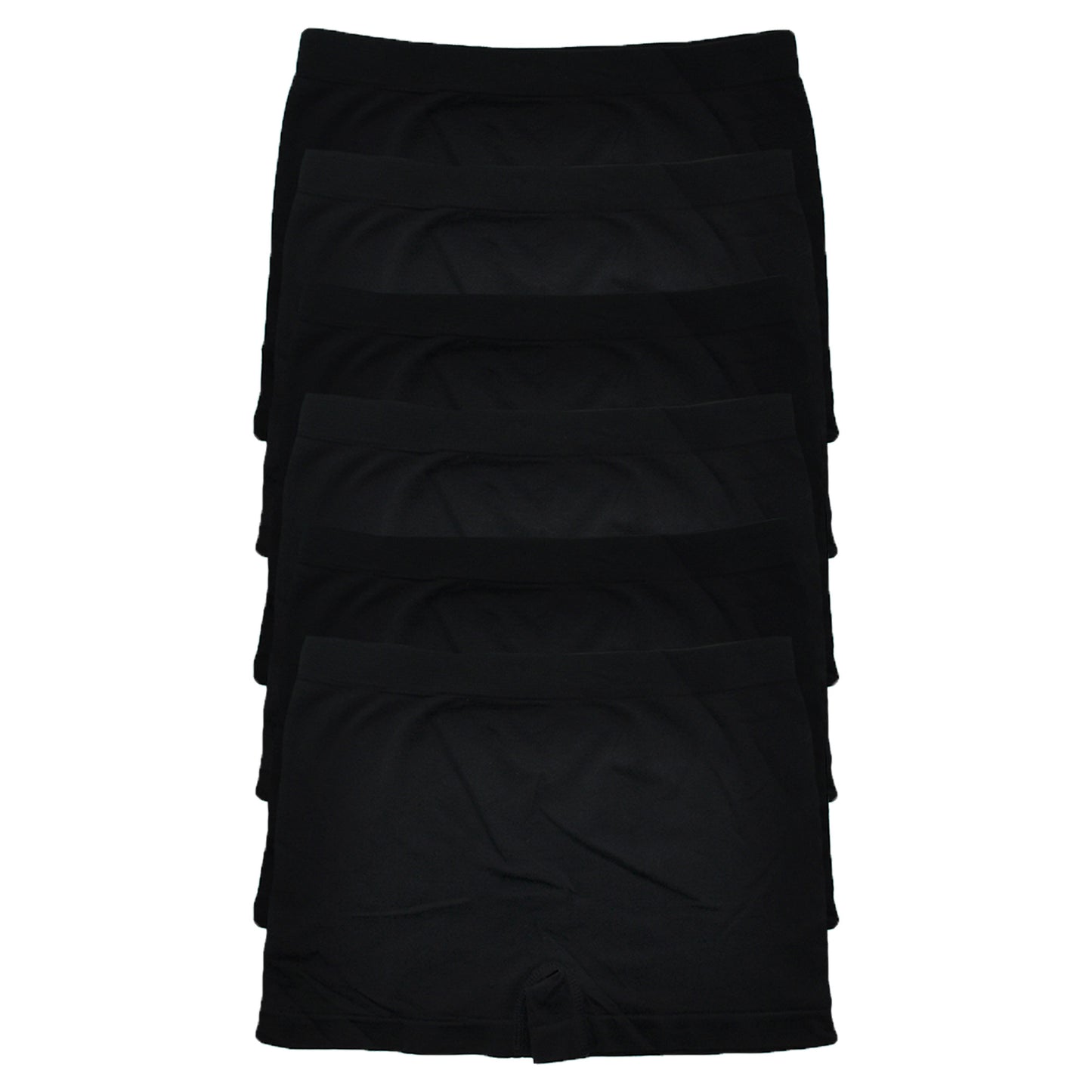 Angelina Seamless Invisible Line Safety Pants Boyshorts (6-Pack), #G215