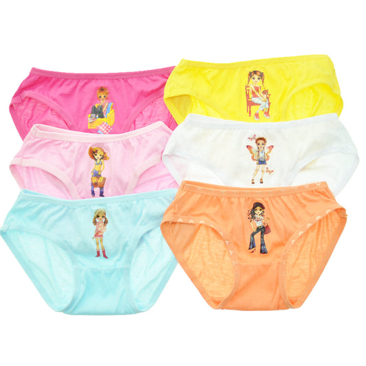 Angelina Hosiery Girl's Panties(Boxed) (6-Pack), #ZST101