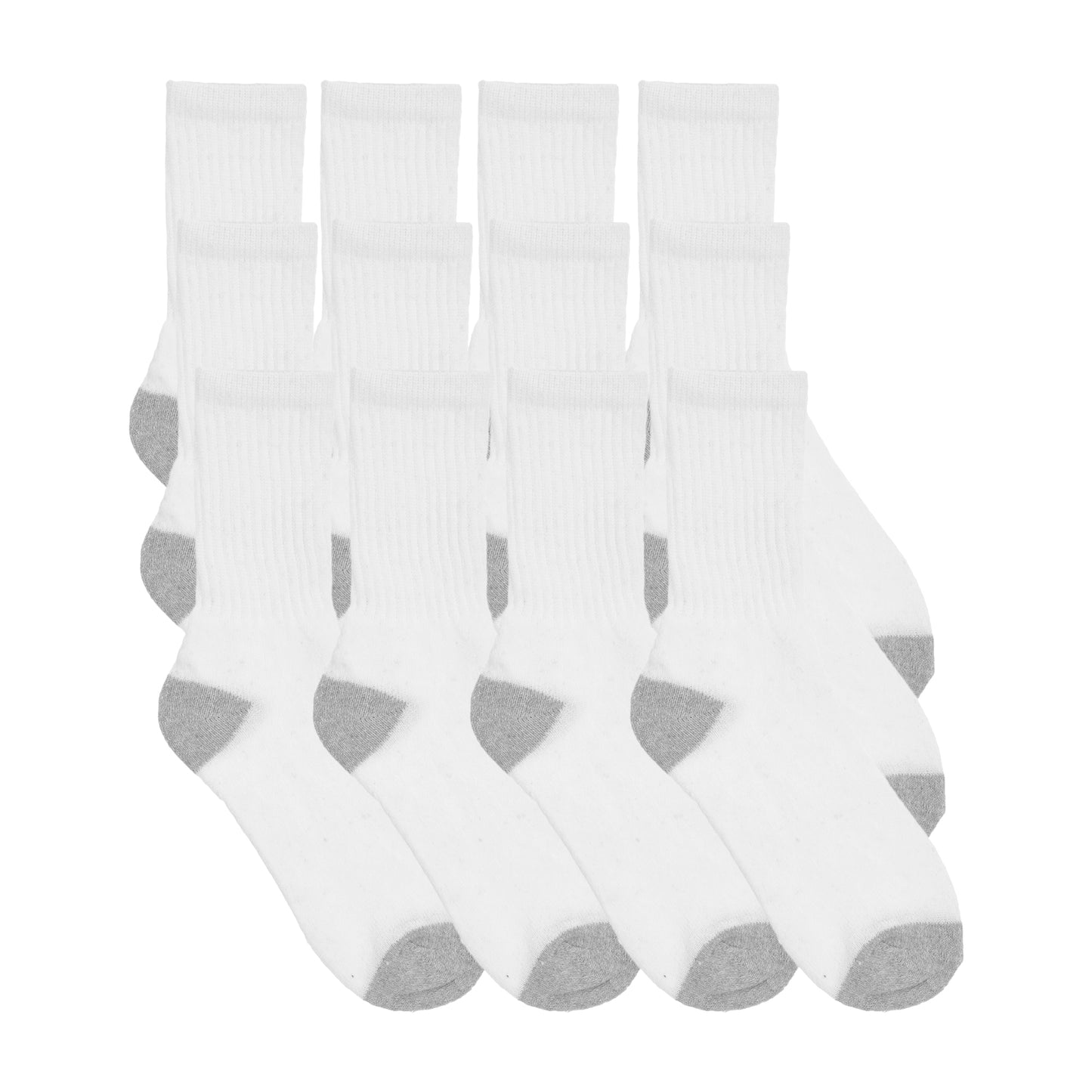 Swan Unisex Sports Socks (12-Pairs), #H939