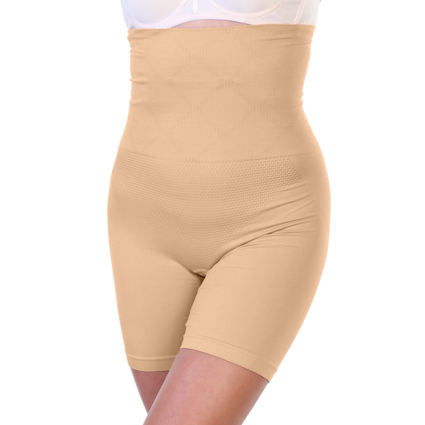 Angelina Seamless High Waist Light Control Shaper Panties (6-Pack), #SE943