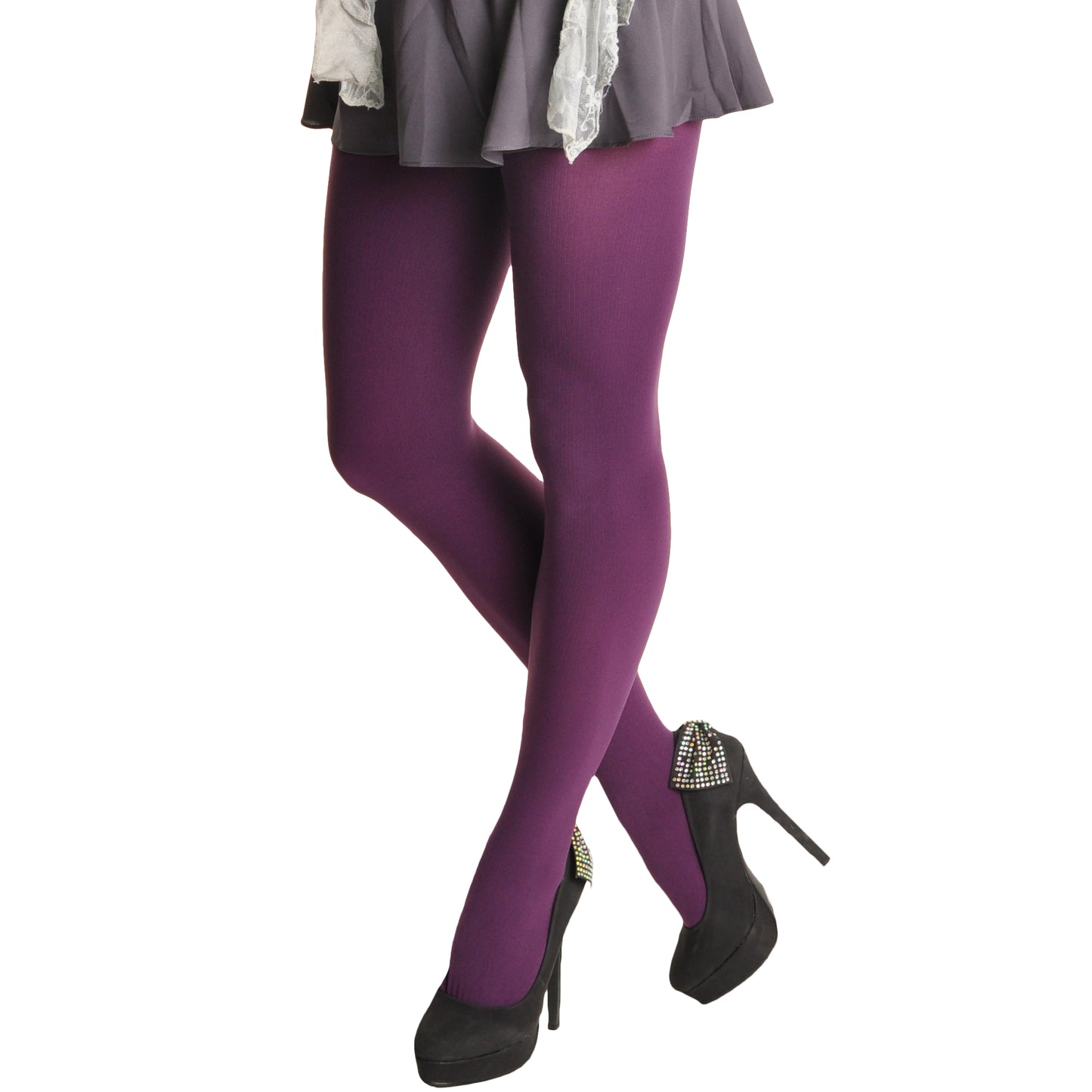 Angelina Winter Brushed Interior Thermal Tights (6-Pack)