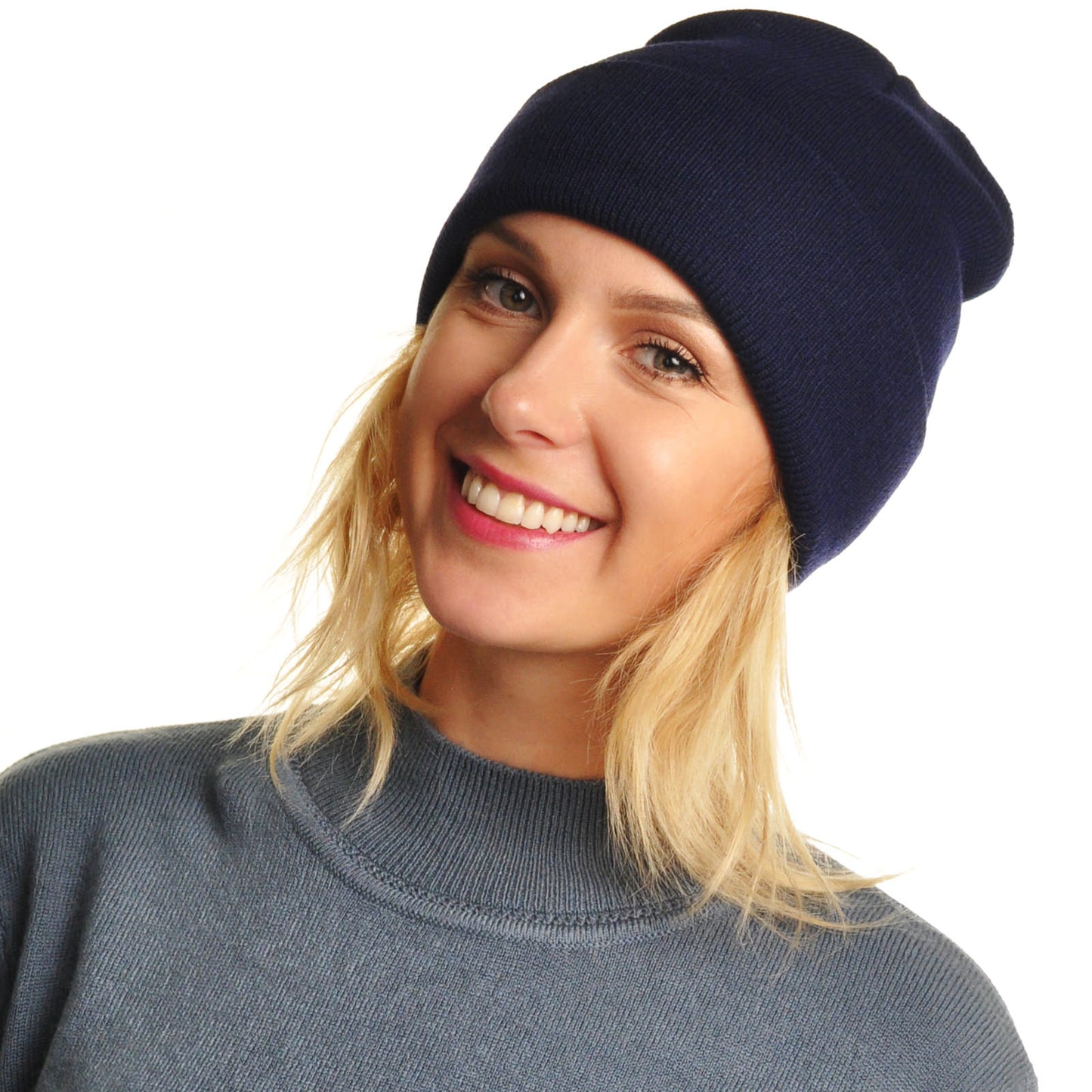 Swan Knit Basic Color Unisex Adult Beanies Cap Hat (6-Pack), #WH0063