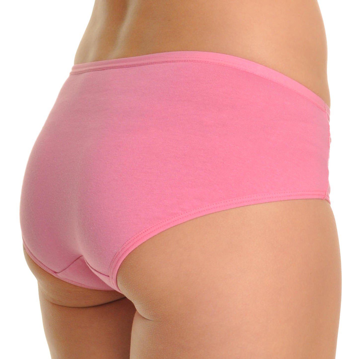 Angelina Floral Lace-Waist Cotton Hiphuggers (12-Pack)