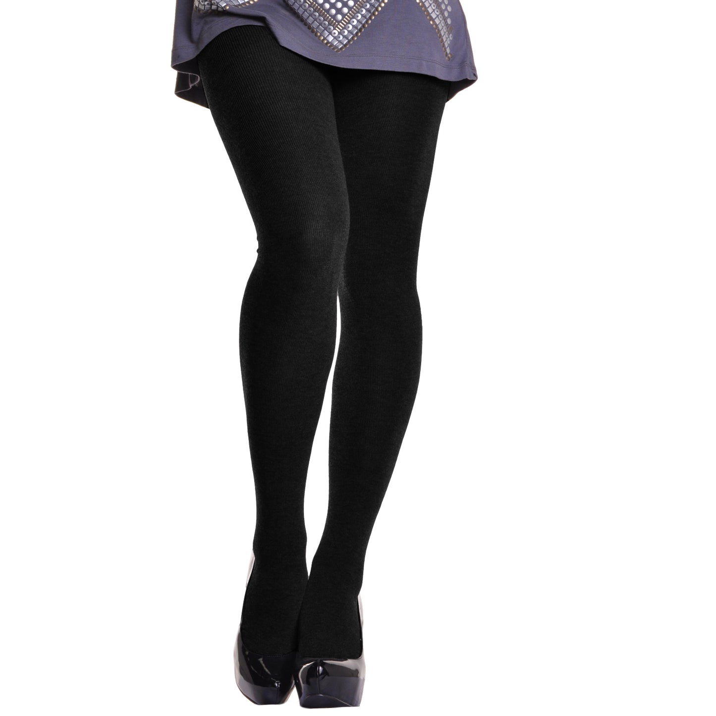 Angelina Lady's Winter Tights with Heel (12-Pack), #0077