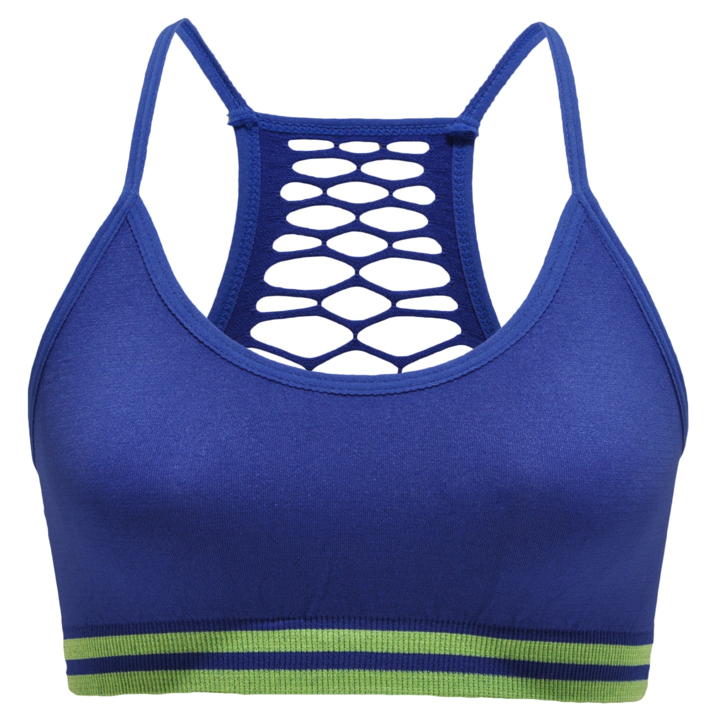 Angelina Girls Seamless Bras w/ Mesh Back Design (6-Pack), #SE898