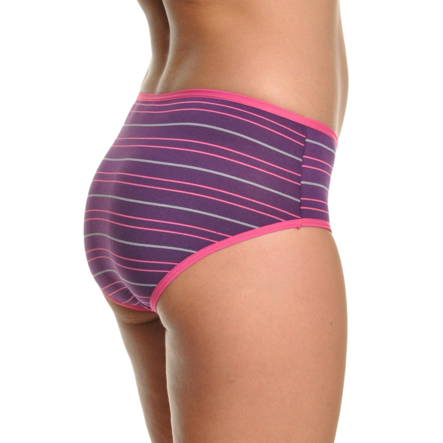 Angelina Cotton Hiphuggers with Scorpion Print Design (12-Pack)