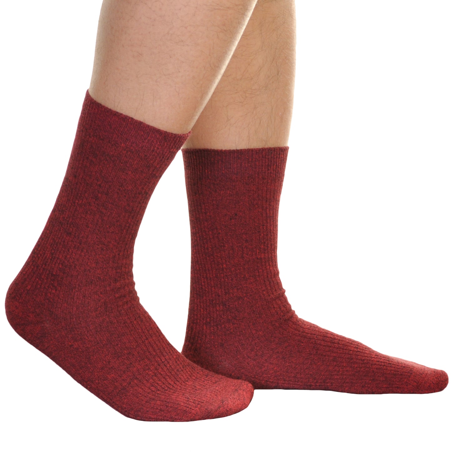 Swan Men's Cotton Ribbed Knit Crew Socks (6-Pairs), #9144