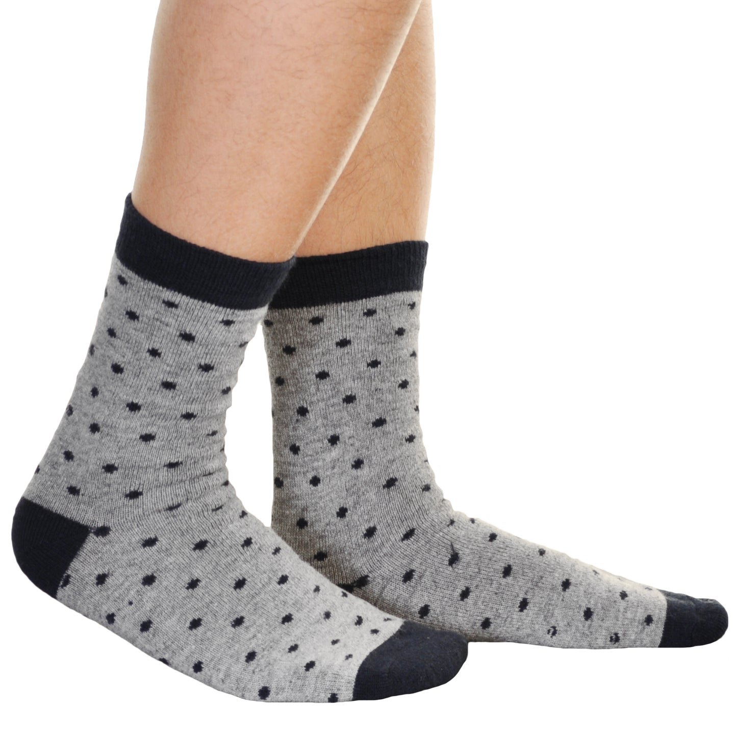 Swan Men's Wool Blend Crew Socks (6-Pairs), #9145