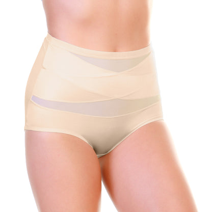 Angelina High-Waist Tummy Control Girdles w/Reinforced Slimming Front (12-Pack), #G6741
