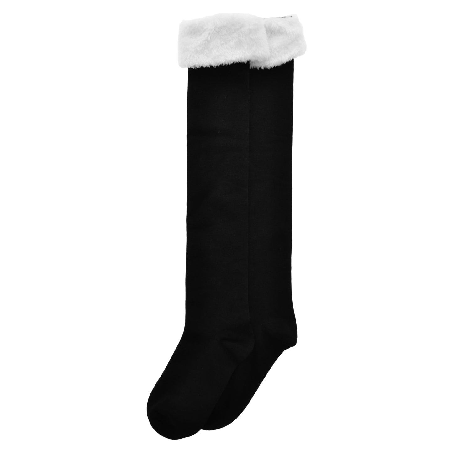 Angelina Winter Faux Fur Trim Knee Socks (6-Pack), #WF1153