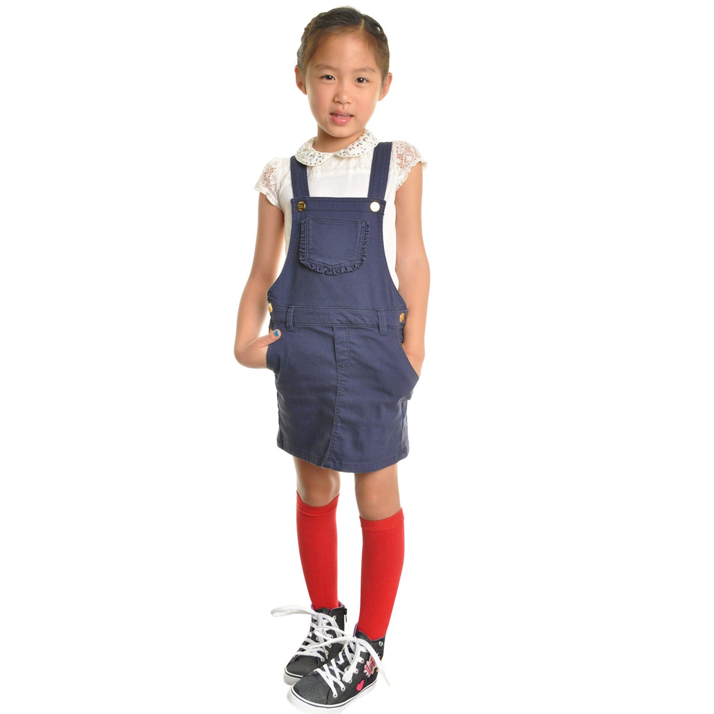 Angelina Classic Uniform Knee-High School Socks (12-Pairs), #3102