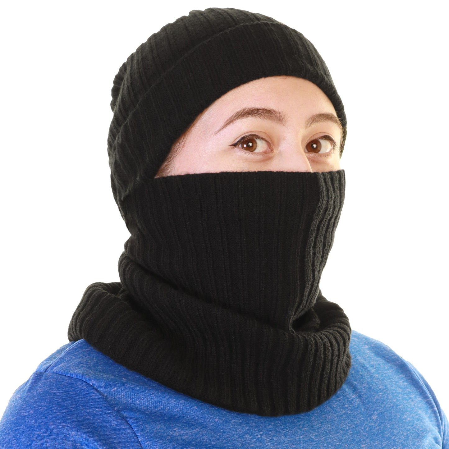 Swan Knitted Balaclava Ski Mask (6-Pack), #WH2043