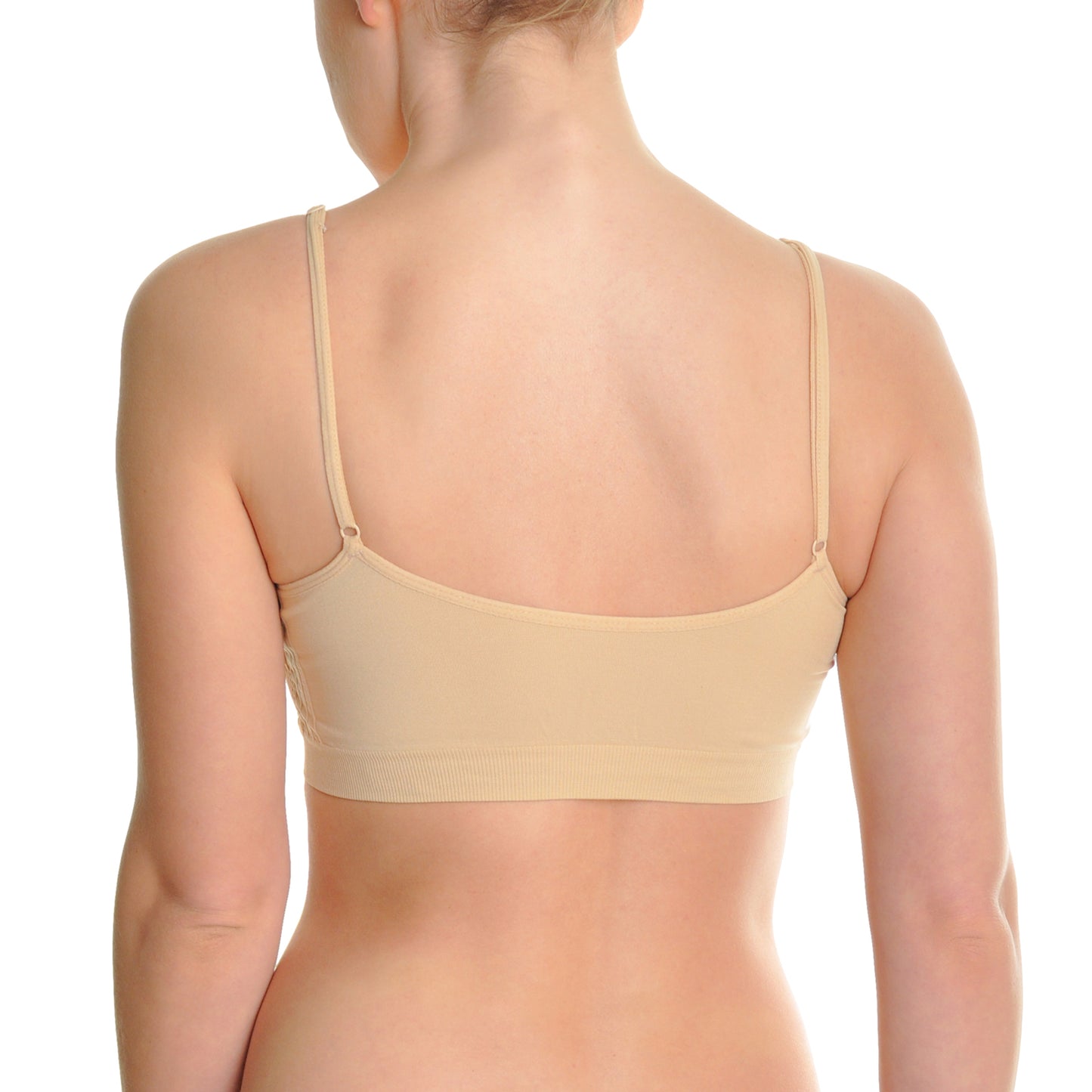 Angelina Seamless Wireless Bralette with Removable Pads (6 Pack), #B6097