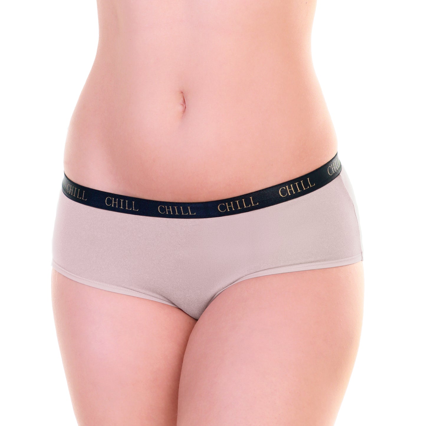 Angelina Microfiber Mid-Rise Brief Panties with CHILL Elastic Waistband (12-Pack), #G6890