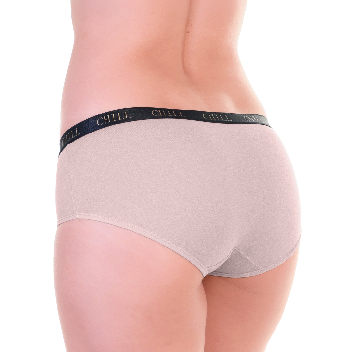 Angelina Microfiber Mid-Rise Brief Panties with CHILL Elastic Waistband (12-Pack), #G6890