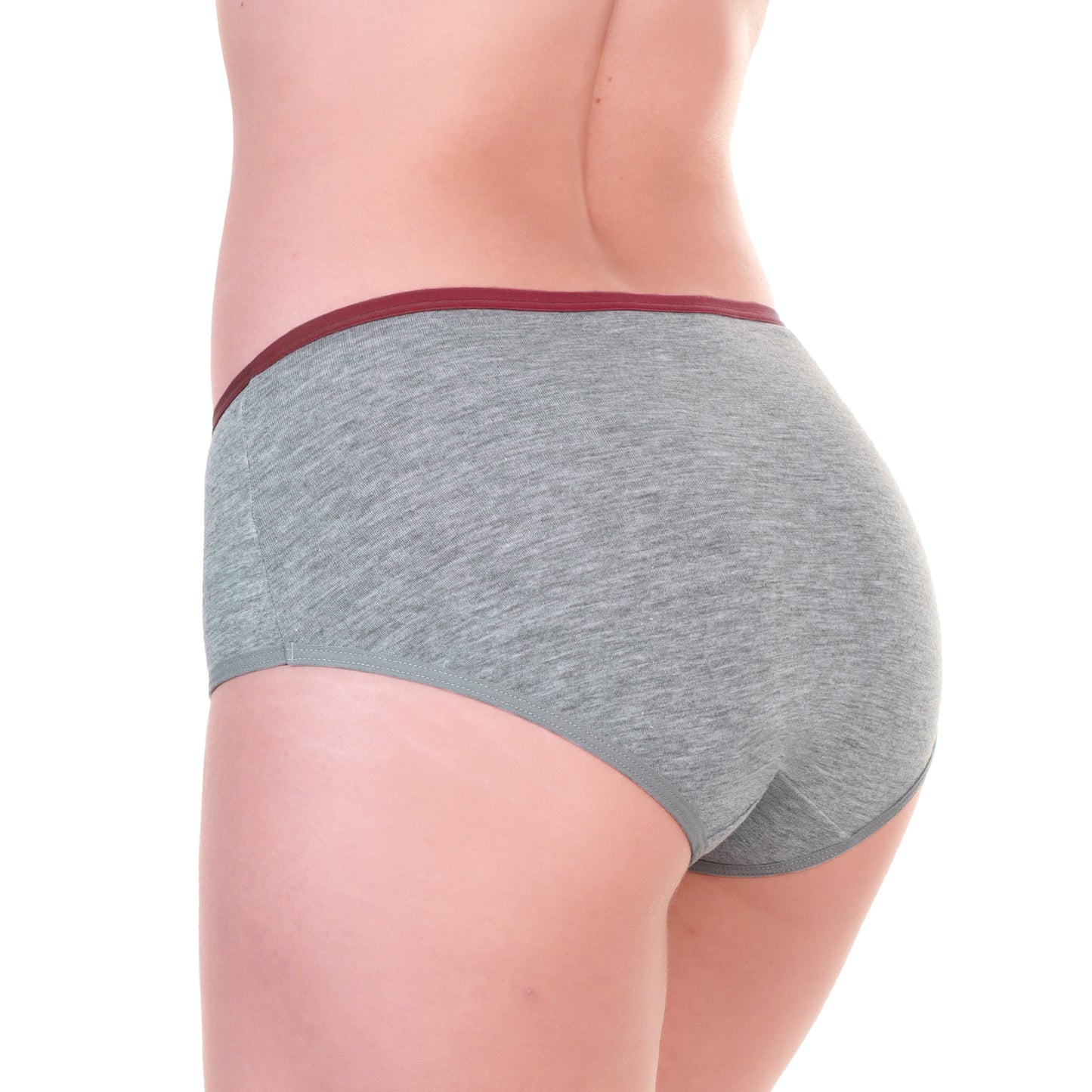 Angelina Cotton Hiphugger Panties with Hip Detail (12-Pack), #G6907
