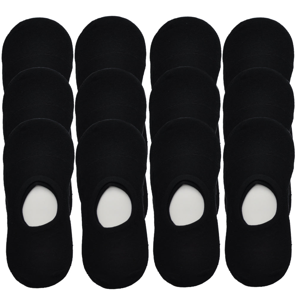 Angelina Low Cut No Show Socks (12-Pairs), #SK21