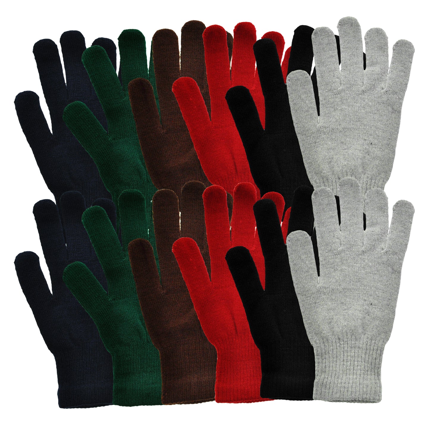Angelina Unisex Knitted Gloves (12-Pack), #WG169
