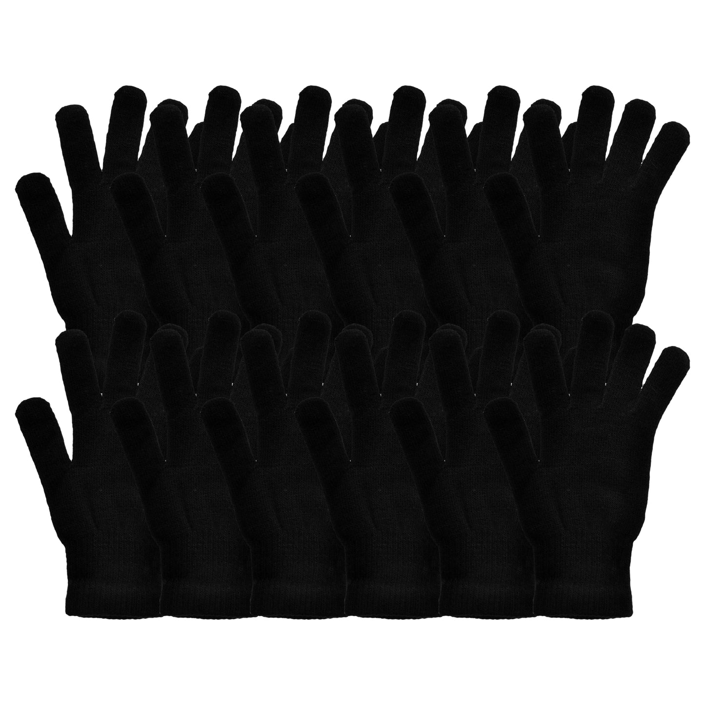 Angelina Unisex Knitted Gloves (12-Pack), #WG169