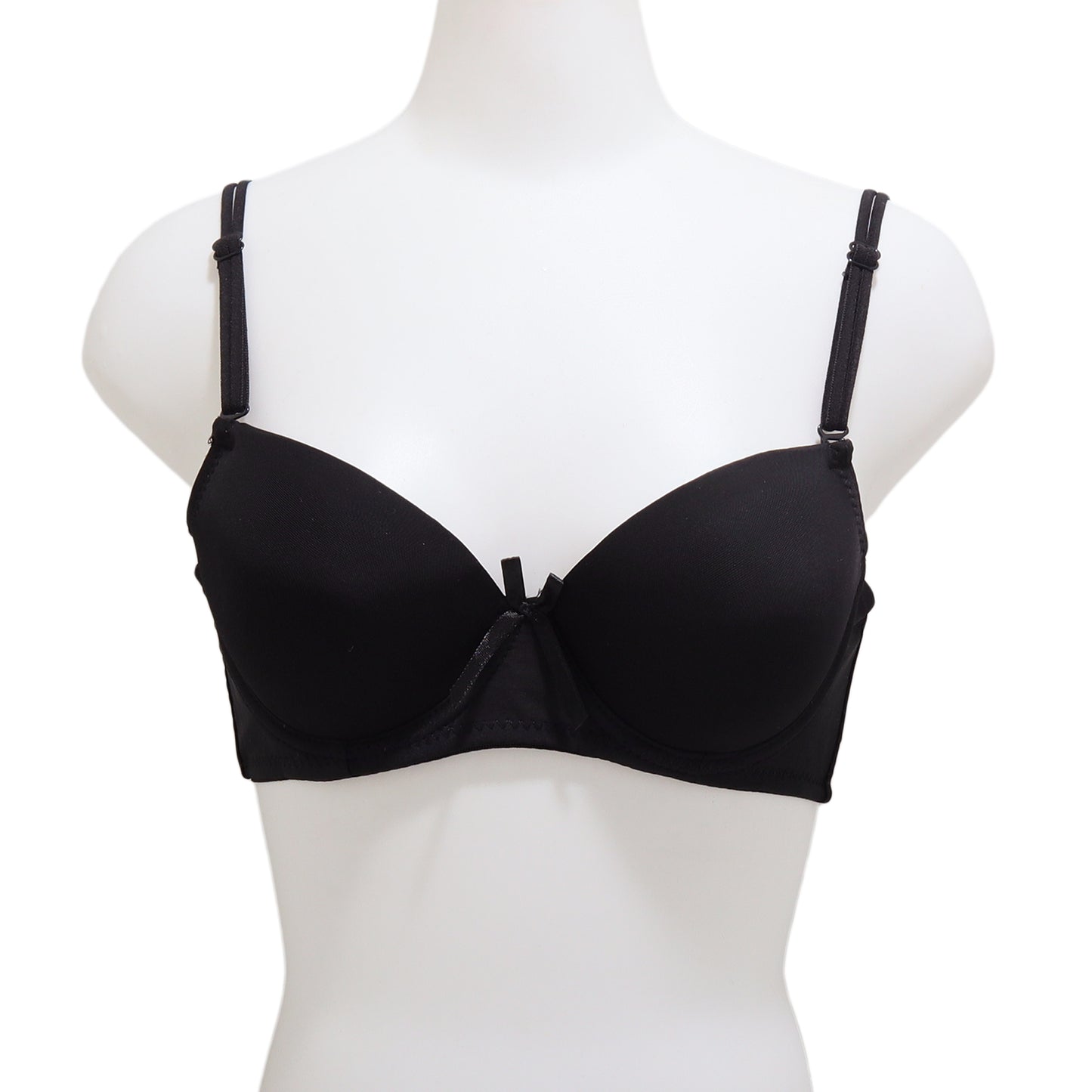 Angelina Wired, Lightly Padded A Cup Bras with Double Strap (6-Pack), #B133A