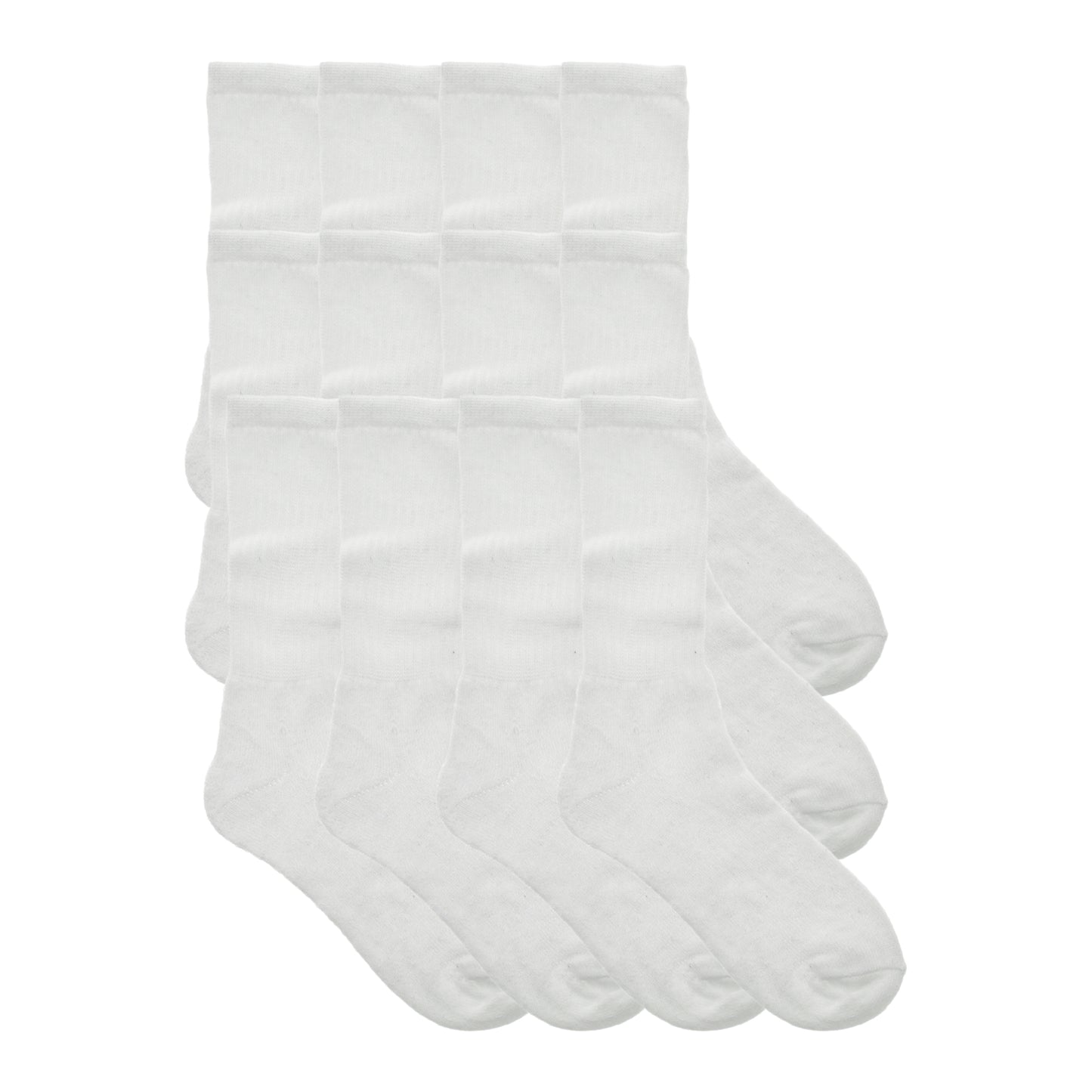 Swan Unisex Sports Socks (12-Pairs), #H939