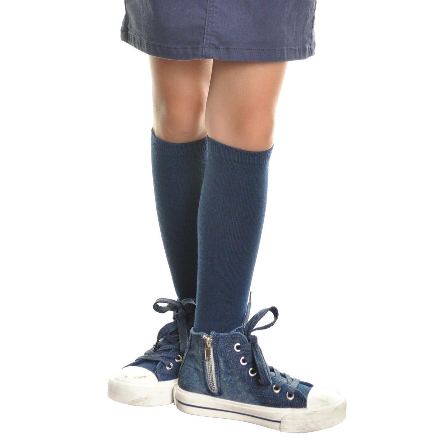 Angelina Classic Uniform Knee-High School Socks (12-Pairs), #3102