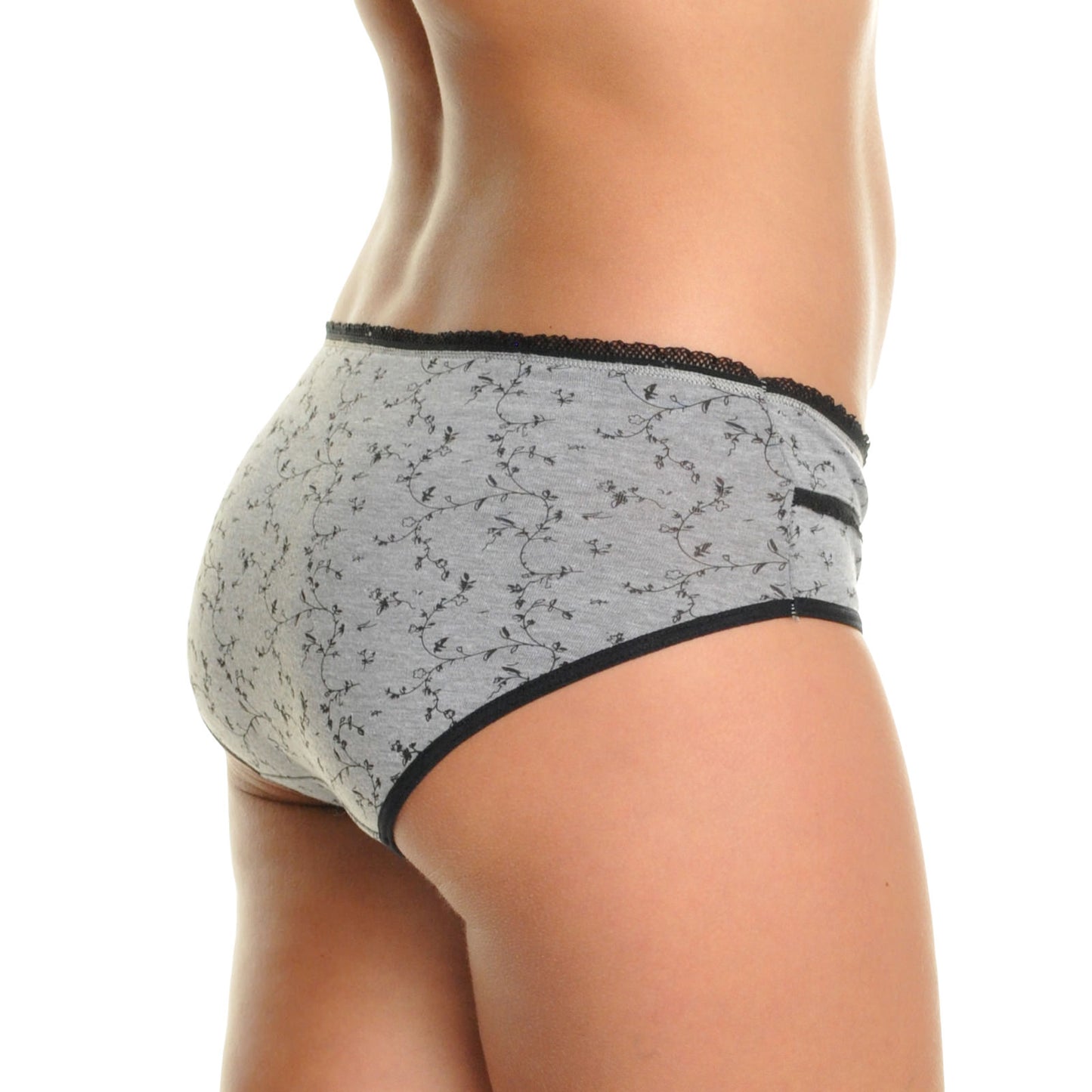 Angelina Leaf Branch Lace Trim Bikini (12-Pack), #G6070