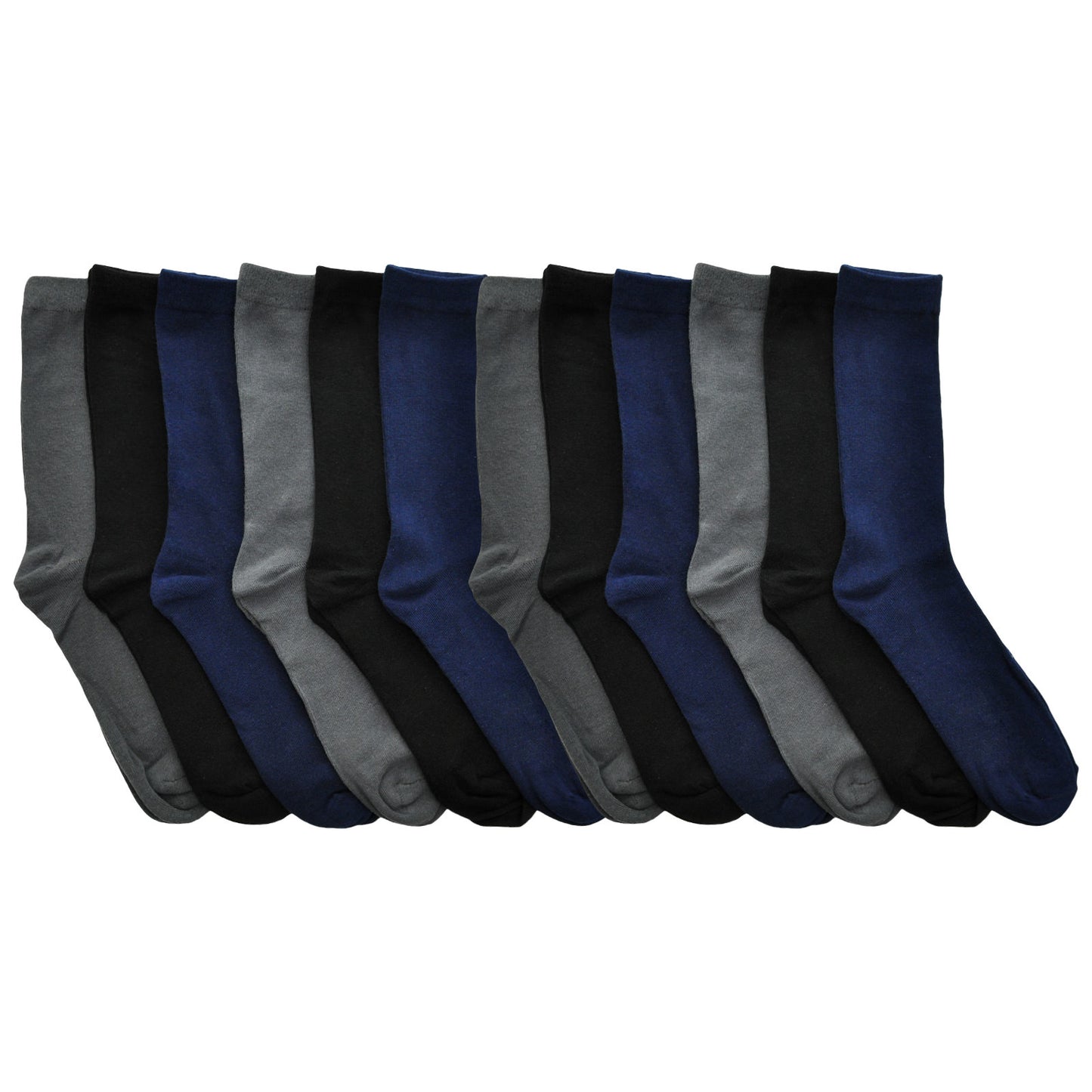 Swan Dress Socks (12-Pairs), #9143