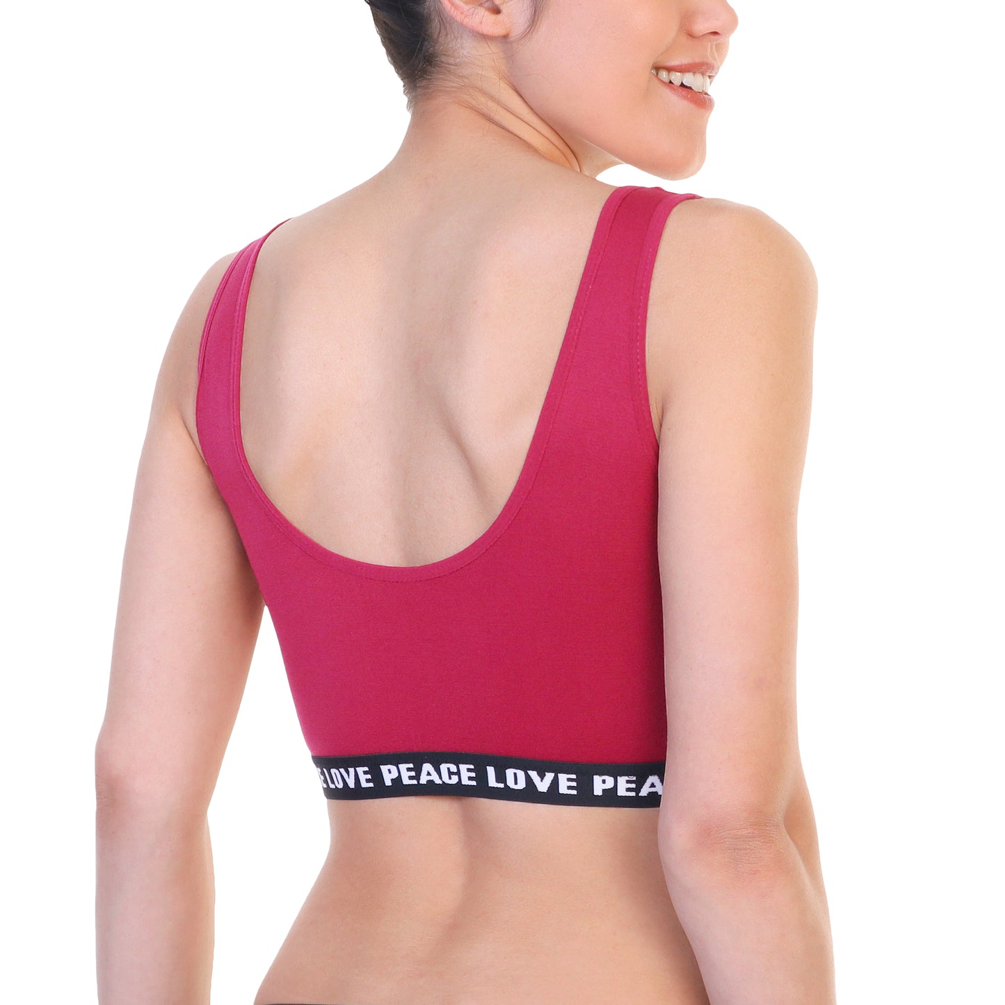 Angelina Seamless Wire-free Bralette with Keyhole Design (3 Dozen), #SE955