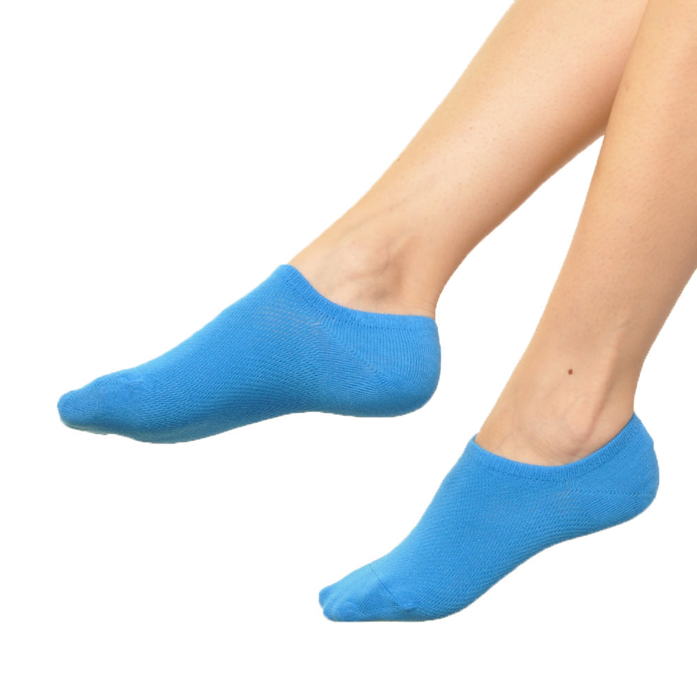 Angelina No-Show Socks With Non-Slip Silicone Patch (12-Pairs), #XXSOCK