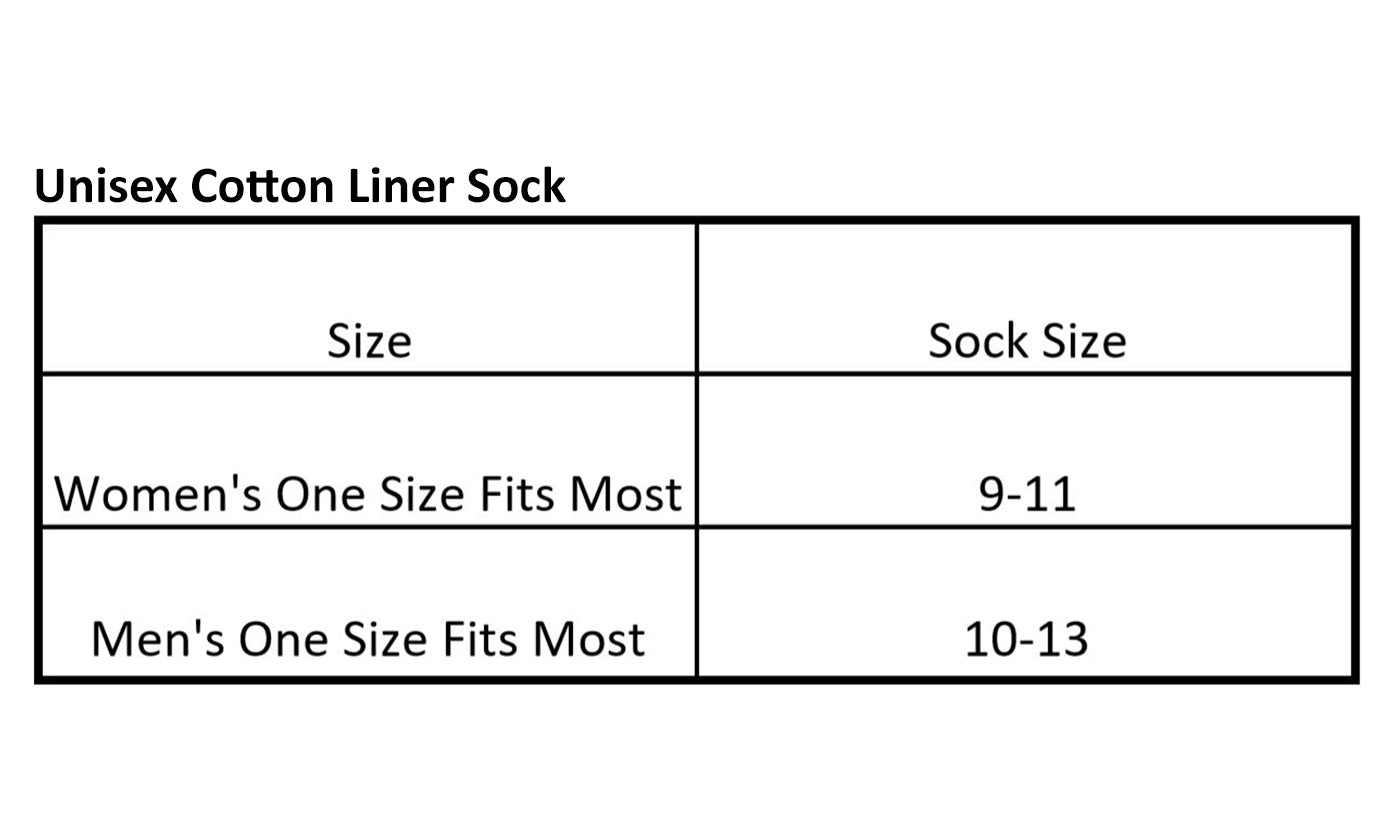 Angelina Unisex Cotton Blend Liner Sock with Non-Slip Heel Grip (12-Pairs), #SK10