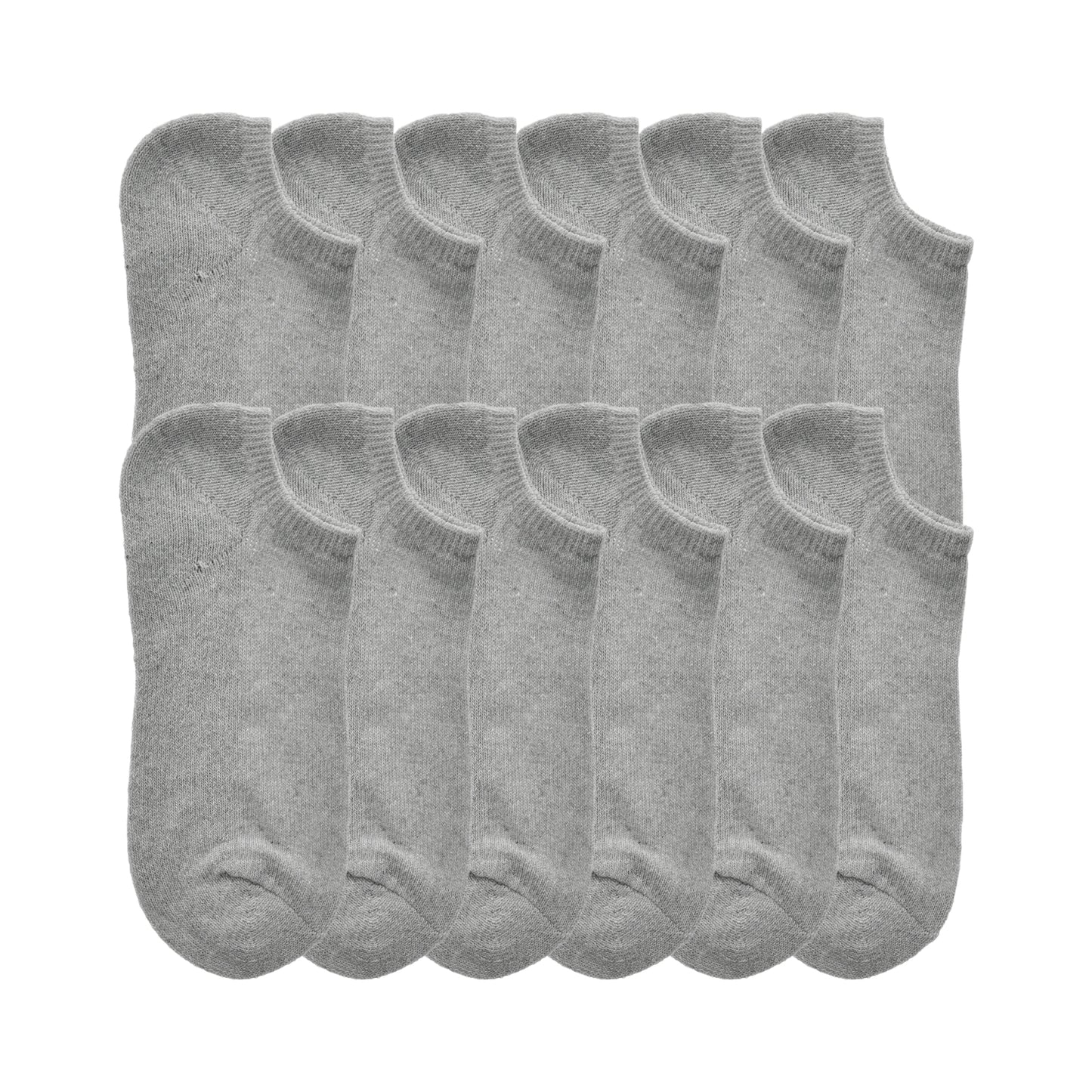 Swan Unisex No-Show Socks (12-Pairs), #H227