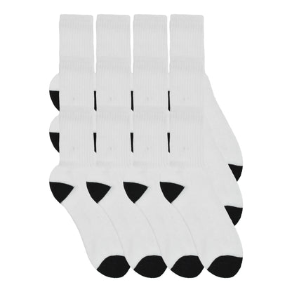 Swan Unisex Sport Socks (12-Pairs), #H539